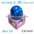 2014 1W Small Battery Led Finger Uv Gel Lamp Nail Dryer
